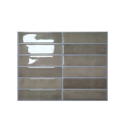 Waterproof Self Adhesive Tile Wall Stickers Oil-proof Moisture-proof Wall Decal Anti Fouling Heat-resistant Wallpaper by zapcart