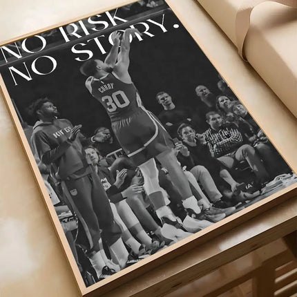 Athlete Inspirational Quotation Poster Home Gym Football Basketball Prints Wall Stickers Paintings for Home Living Room Decor by zapcart