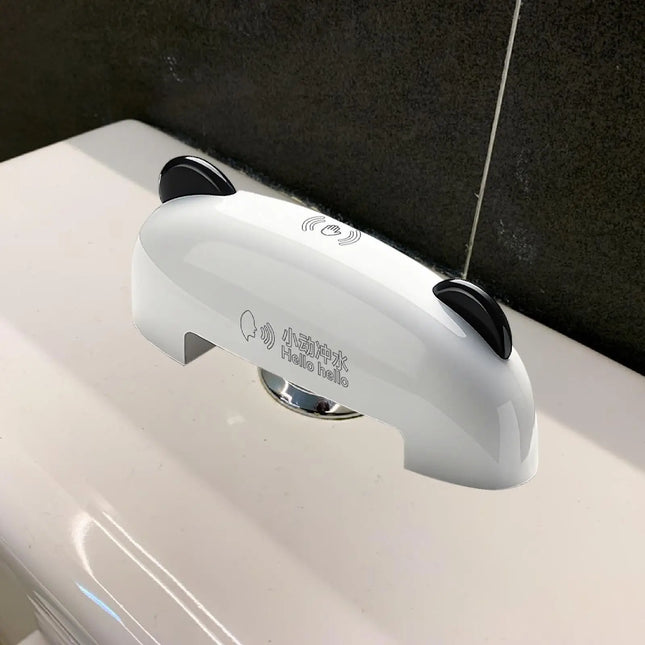 Touchless Toilet Flusher with Voice Control Automatic Toilet Flushing Device Waterproof Type C Charge for Hotel Home Office Use by zapcart
