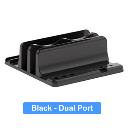 ANMONE Vertical Laptop Stand With Adjustable Dock For Home by zapcart