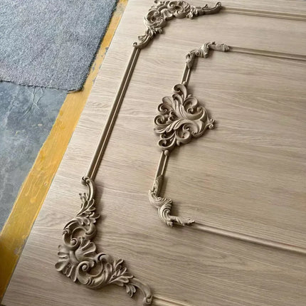 MaYupeT Premium Wood Corner Joint Appliques For Living Room by zapcart