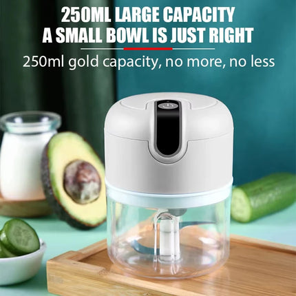 Garlic mashing machine food supplement machine household garlic cutter garlic crusher garlic pulling and pressing machine electr by zapcart