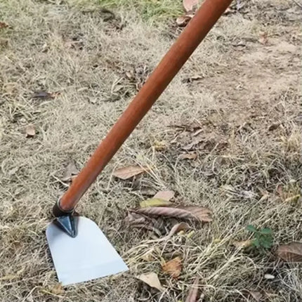 Manganese Steel Garden Hoe - Professional Gardening Weed Removal Machete Weed Remover Hand Tools for Planting Vegetables by zapcart