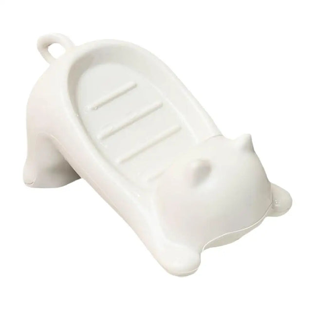 Cartoon Cat Soap Box Cartoon Soap Dish Drainable Storage Holder Soap Container Storage Dish Household Bathroom Accessories by zapcart
