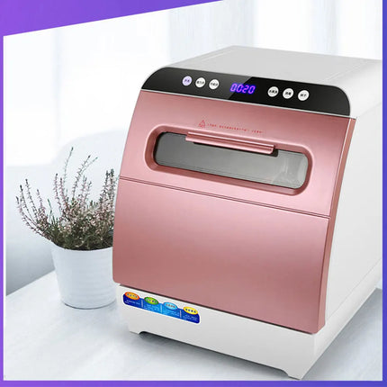 YunlinLi Factory Dishwasher Fully Automatic Dishes Disinfection Machine Lavaplatos Desktop Cupboard Kitchen Tableware Washer by zapcart