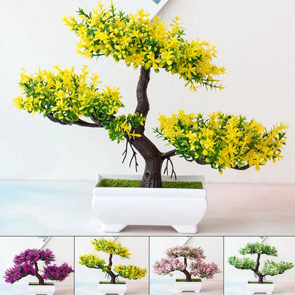 ZhejiangChoice Artificial Bonsai Small Tree Plant Decor Home by zapcart