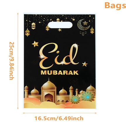 FENGRISECN Eid Mubarak Candy Bags Muslim Ramadan Gift Pack by zapcart