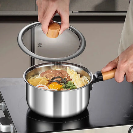 Uibqut Stainless Steel Double Bottom Soup Pot Home Cooks by zapcart