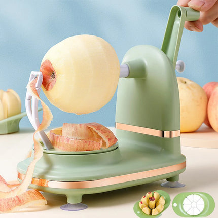 WHDPETS Hand Cranked Kitchen Peeler Effortless Fruit Slicer Tool For Home Cooks by zapcart