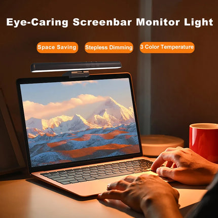 LED Computer Monitor Light Bar For Learning/Reading/Work Dimming Night Lighting Display Screen Hanging Lamp Eye Protection Lamp by zapcart