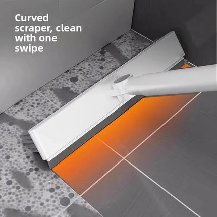 Long Handle Bathroom Tile Floor Brush No Dead Angles Toilet Cleaning Tool Multi-Function Wall Wash Cleaner Household Tools by zapcart