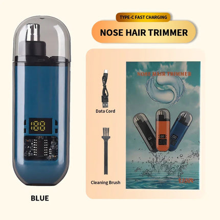 Heinast 2in1 Ear Nose Eyebrow Trimmer for Men Portable by zapcart