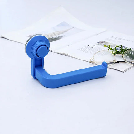 Suction Cup Toilet Paper Holder Wall Mount No Punching High Quality ABS Tissue Towel Roll Dispenser Bathroom Kitchen Accessories by zapcart