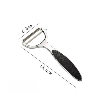 Stainless Steel Vegetable Peeler Potato Peeler Multifunctional Carrot Grater Fruit Tools Kitchen Accessories Gourmet Pelador Bar by zapcart