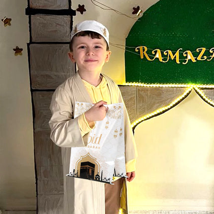 FENGRISECN Eid Mubarak Candy Bags Muslim Ramadan Gift Pack by zapcart