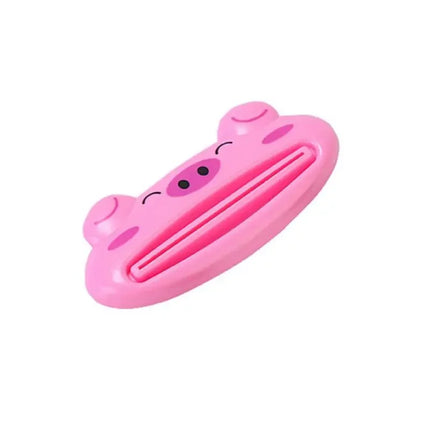 1-4pcs For Home Bathroom Animal Easy Toothpaste Dispenser Plastic Tooth Paste Tube Toothpaste Squeezer Rolling Holder Cocina by zapcart