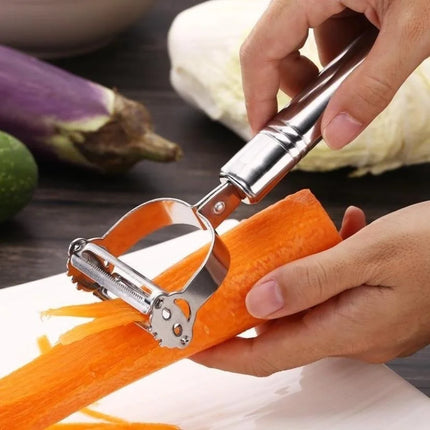 Stainless Steel Potato Grater And Julienne Peeler For Home by zapcart