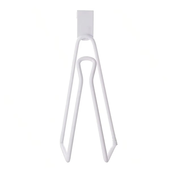 Toilet Paper Holder - Easy Install Wall Mount Bathroom Tissue Roll Hanger with Painted Finish Space Saving No-Drill Design - Ali by zapcart