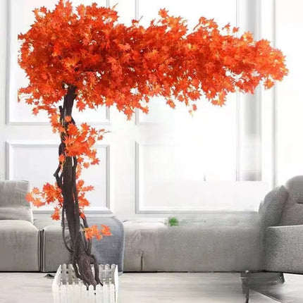 Artificial Peach, Cherry Blossom & Red Maple Trees by zapcart