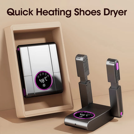 Foldable Shoe Dryer Smart Eliminate Odor Electric Fast-Drying Household Shoe Warmer Heater Boot Gloves Deodorizing & Sterilizing by zapcart