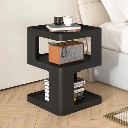 small bedside cabinet, luxurious and simple modern coffee table, a few sides, Nordic creative living room, a few corners. by zapcart
