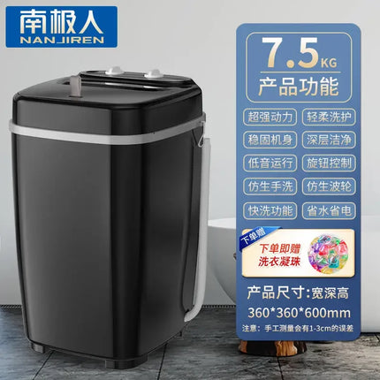220V Compact and Automatic Southpole Mini Washing Machine for Babies and Children by zapcart