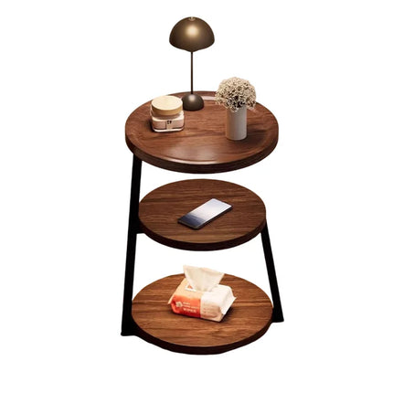 Coffee Table Vintage Multi Tier Small Round Side Table Bedside Nightstand Creative Designer Living Room Coffee Table Bedroom by zapcart