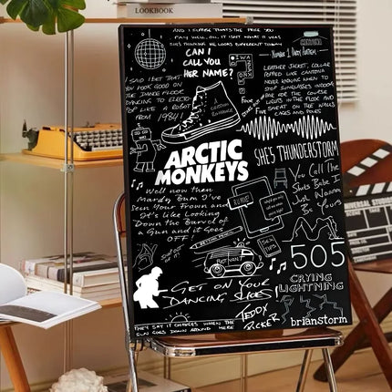 1PC Arctic Monkeys Band Music Album Poster Poster Paper Print Home Living Room Bedroom Entrance Bar Cafe Art Painting Decoration by zapcart