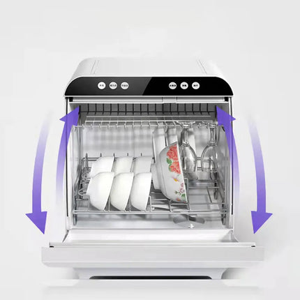 YunlinLi Factory Dishwasher Fully Automatic Dishes Disinfection Machine Lavaplatos Desktop Cupboard Kitchen Tableware Washer by zapcart