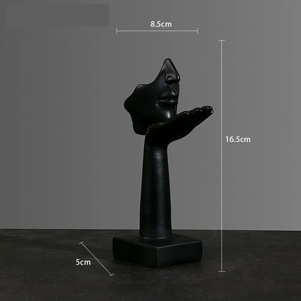 Choice Resin Abstract Mask Figurine Home Office Decor by zapcart