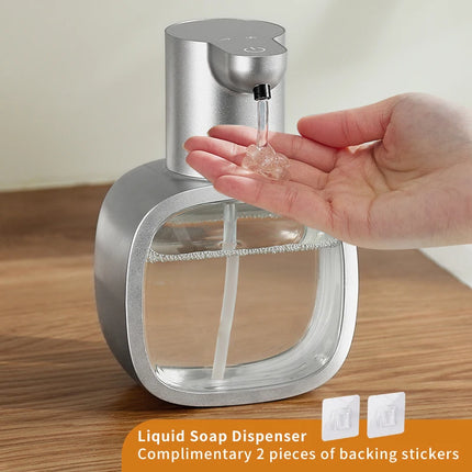 New Wall Mounted Automatic Soap Dispenser Foam Smart Hand Washing Machine 500ml Liquid Rechargeable Bathroom Induction Sensor by zapcart
