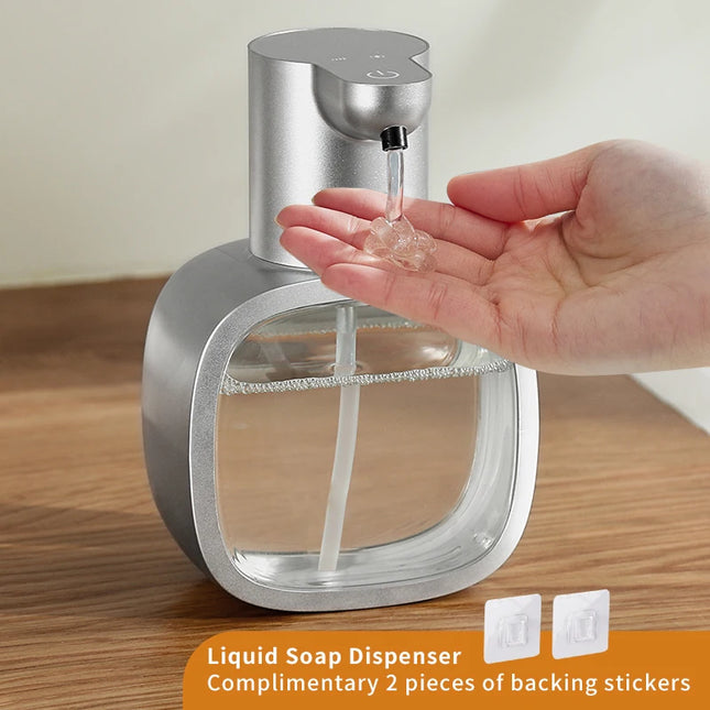New Wall Mounted Automatic Soap Dispenser Foam Smart Hand Washing Machine 500ml Liquid Rechargeable Bathroom Induction Sensor by zapcart