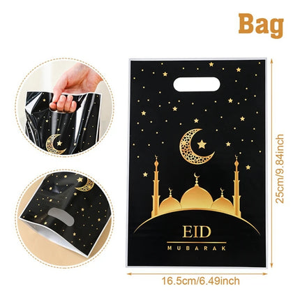 FENGRISECN Eid Mubarak Candy Bags Muslim Ramadan Gift Pack by zapcart