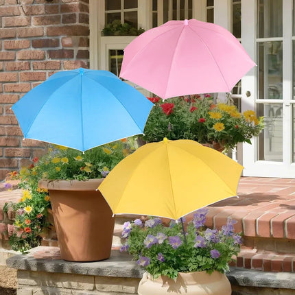 3 Pack New Type Of Garden Plant Rainproof And Sunshade Umbrella For Outdoor Garden Protection by zapcart