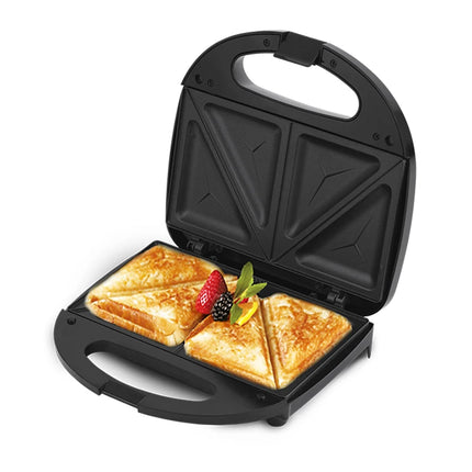 Electric Waffle Maker Panini 750W Sandwich Maker Cooking Kitchen Appliances Breakfast Waffles Machine Non-stick Iron Pan Sonifer by zapcart