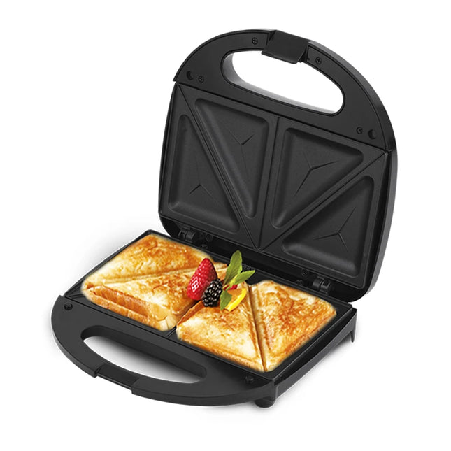 Electric Waffle Maker Panini 750W Sandwich Maker Cooking Kitchen Appliances Breakfast Waffles Machine Non-stick Iron Pan Sonifer by zapcart