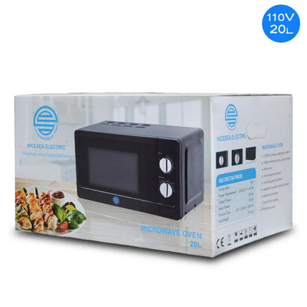 110V 60HZ Microwave Oven 20L Marine Turntable Commercial /Household Microwave Oven High Power Adjustable by zapcart