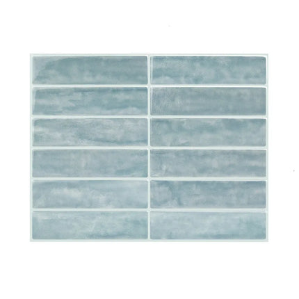 Waterproof Self Adhesive Tile Wall Stickers Oil-proof Moisture-proof Wall Decal Anti Fouling Heat-resistant Wallpaper by zapcart