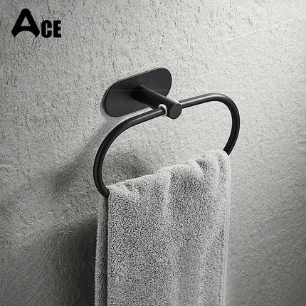 Bath Towel Bar 304 Stainless Steel Towel Rack Towel Ring Toilet Paper Holder Brushed Gold Bathroom Hardware Accessories Set by zapcart