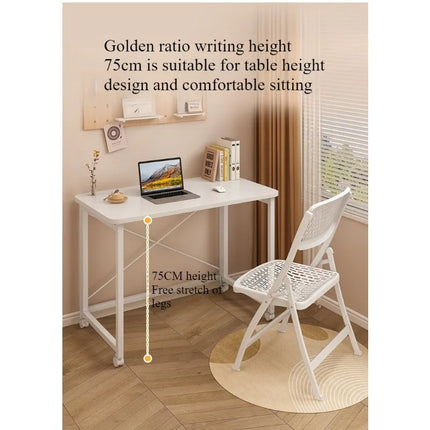 Folding computer desk desk removable table home student study table bedroom bedside table writing table desk by zapcart