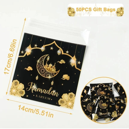 Eid Mubarak Gift Bags Ramadan Candy Cookies Muslim Party by zapcart