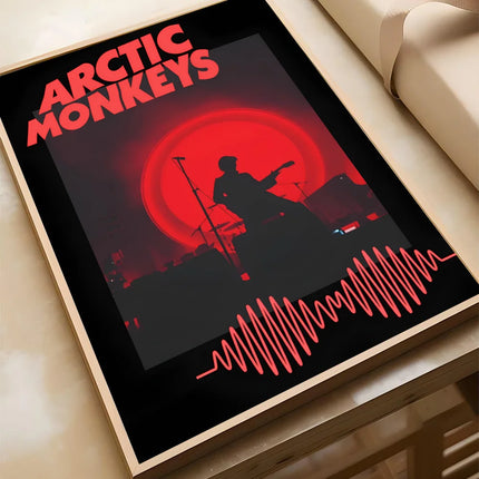 1PC Arctic Monkeys Band Music Album Poster Poster Paper Print Home Living Room Bedroom Entrance Bar Cafe Art Painting Decoration by zapcart