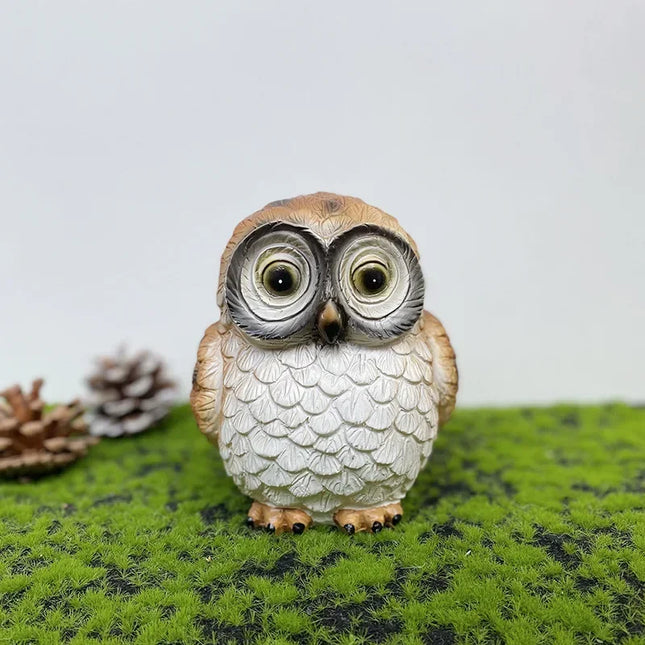 Solar Garden Lamp Owl Night Lights Outdoor Waterproof Courtyard Balcony Garden Lawn Landscape Decor LED Solar Powered Light by zapcart