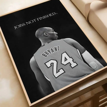 Athlete Inspirational Quotation Poster Home Gym Football Basketball Prints Wall Stickers Paintings for Home Living Room Decor by zapcart