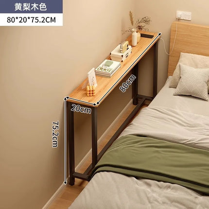 Small Narrow Table By The Wall, Bedside Locker Storage Cabinet Shelf Behind The Sofa Narrow Crack, Long Table by zapcart