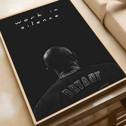 Athlete Inspirational Quotation Poster Home Gym Football Basketball Prints Wall Stickers Paintings for Home Living Room Decor by zapcart