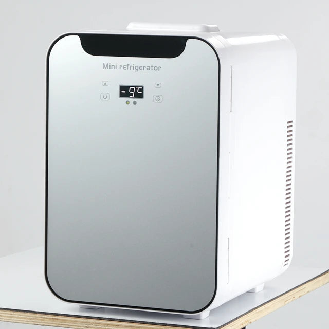 hot 220V/110V 12V dual power 20L Portable Car Refrigerators with/without Display Cooling /Heating Mini Fridge 1/2 core optional by zapcart