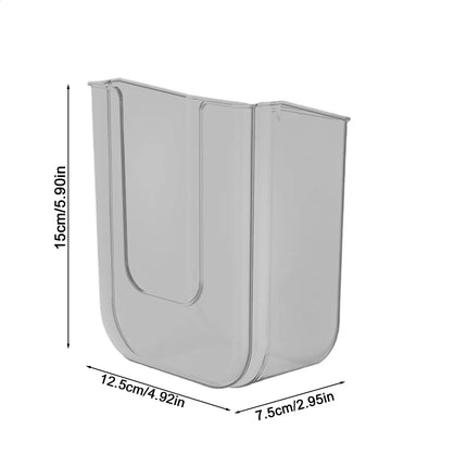 Punch Free Toilet Paper Holder Box Wet Wipe Box Wall Mounted Wipe Tissue Organiser Box Self-Adhesive Paper Towel Dispenser by zapcart