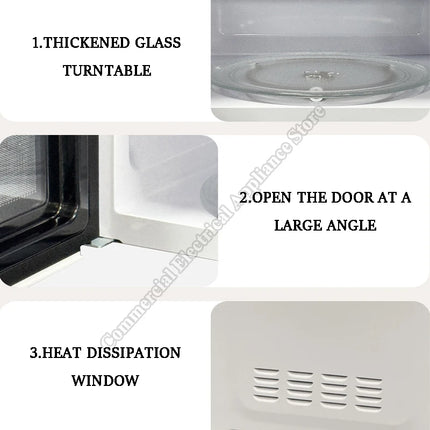 Visible Microwave Oven For Home Use Fully Automatic Multi Functional Turntable Baking Microwave Oven by zapcart