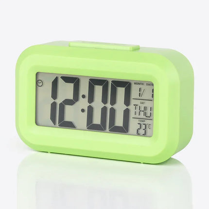 Digital Bedside Alarm Clock | Date & Temperature Display by zapcart